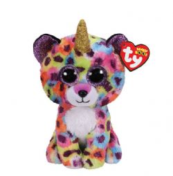 *** PELUCHE TY - PELUCHE TY - GISELLE LA LICORNE LÉOPARD PETIT 6